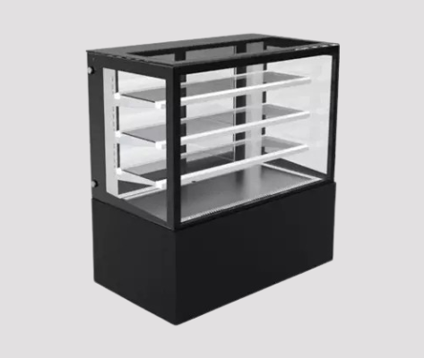 COLD DISPLAY COUNTER WITH FLAT GLASS